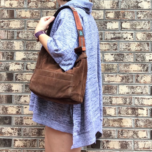 Fossil Handbags - Fossil UNC North Carolina Tar Heels Hobo Handbag